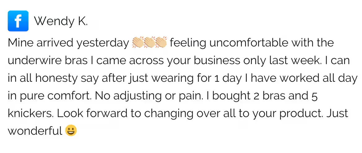 pain free bras