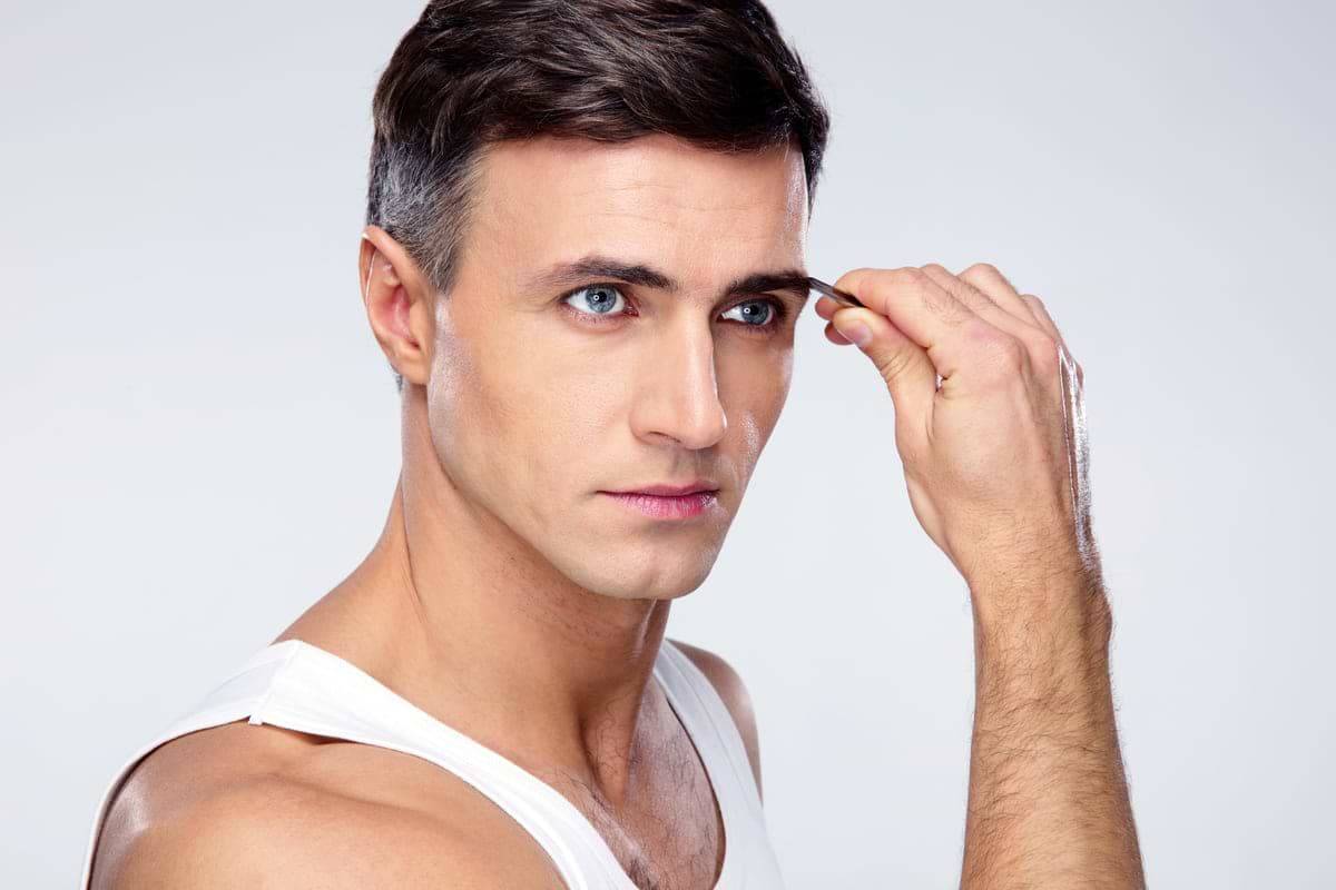 Augenbrauen Fur Manner Die Richtige Augenbrauenform Und Richtiges Zupfen By Irina Kapatschinski