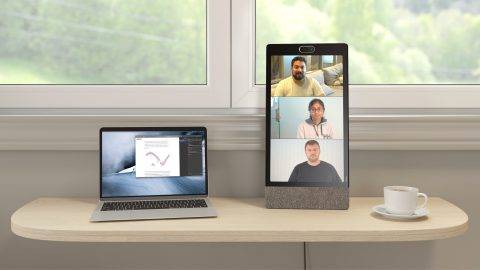 neat frame for video meetings