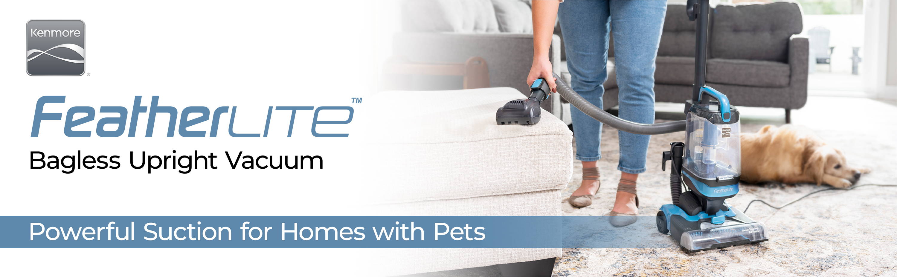 Powerful suction for homes with pets