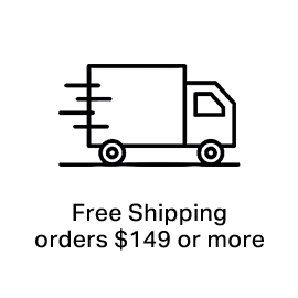 Free shipping orders $149 or more
