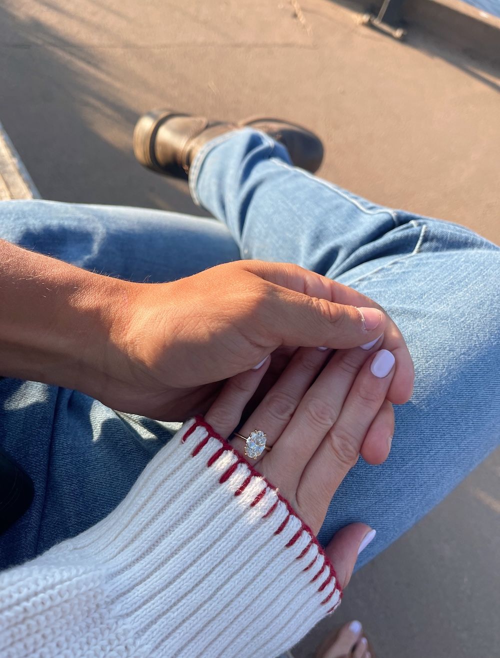ken & dana design jocelyn oval engagement ring