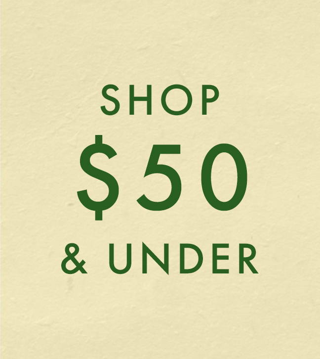 Shop $50 & Under