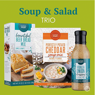 soup & salad trio