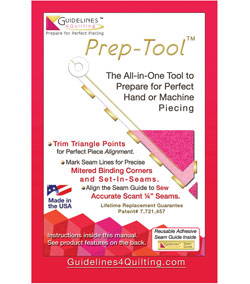 Prep-Tool by Guidelines4Quilting