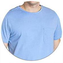 Otero Honest T-shirt Allue Blue