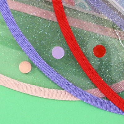 Snap button - Second Mansion Collage A5 6-ring dateless weekly diary