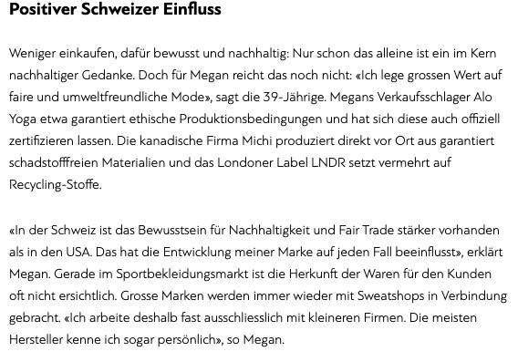 STYLE MAGAZINE SWITZERLAND - PRESS SPORT.LES