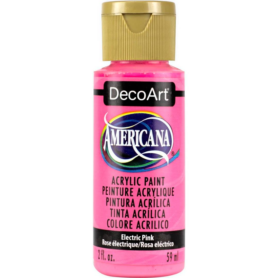 Electric Pink Americana Acrylics DA231-3  2 ounce bottle