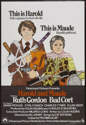 Movie poster for Harold and Maude
