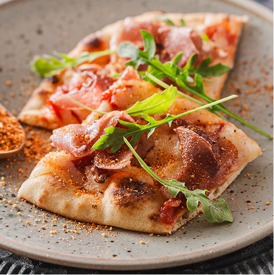 hot honey prosciutto flatbread recipe
