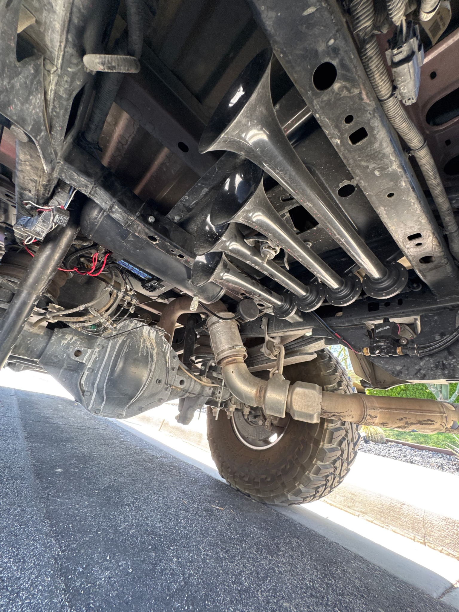 Kevin's 2022 Ford F250 Train Horn Install