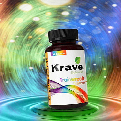 Krave Trainwreck Capsules Rainbow Cirles