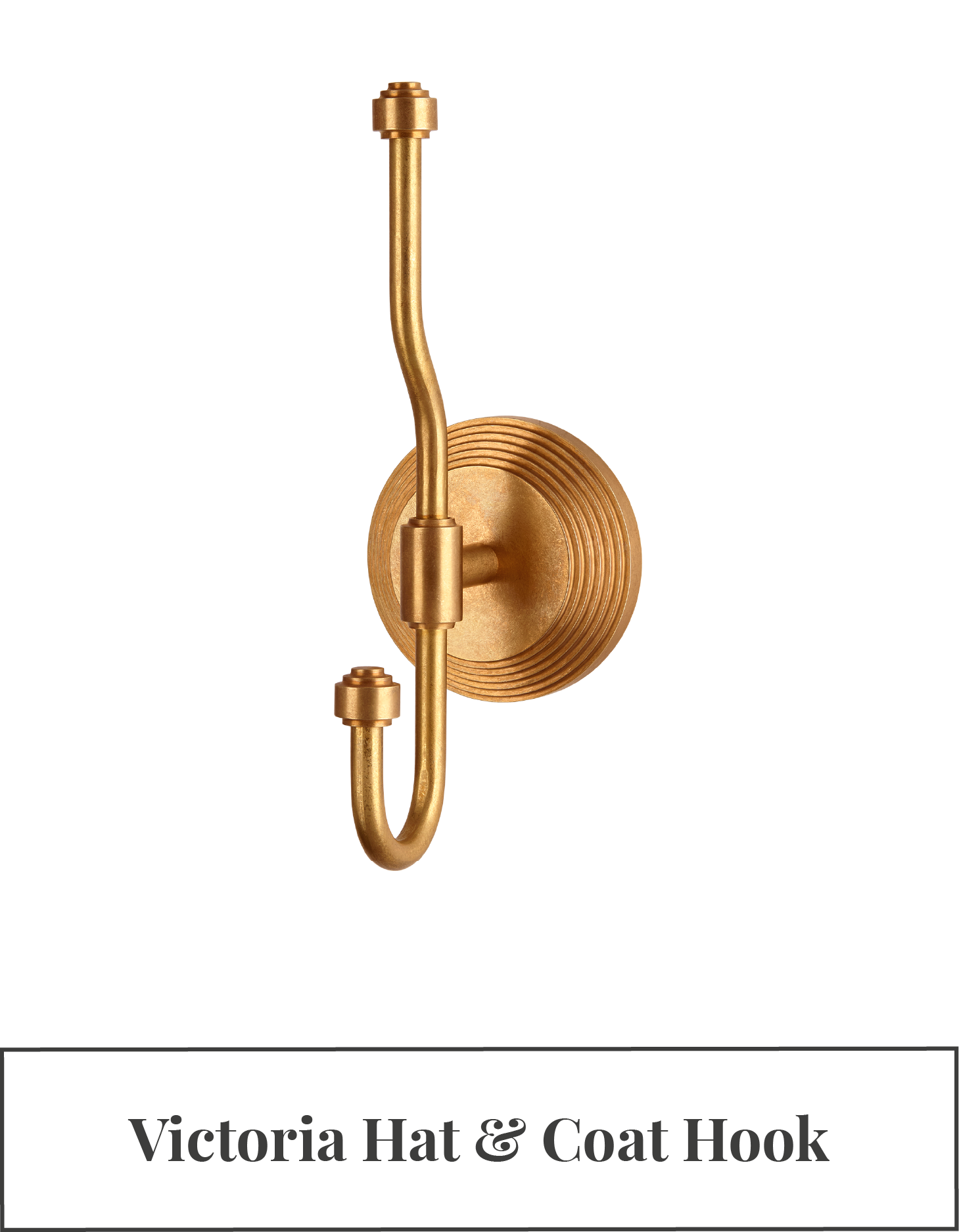 Victoria Stepped Hat and Coat Hook