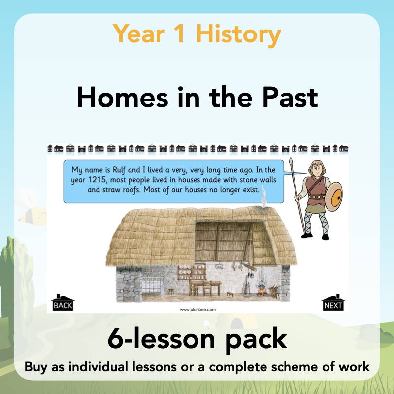 Year 1 Curriculum - Homes in the Past