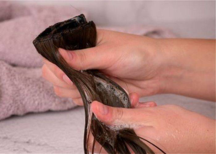 How to wash remy hair extensions