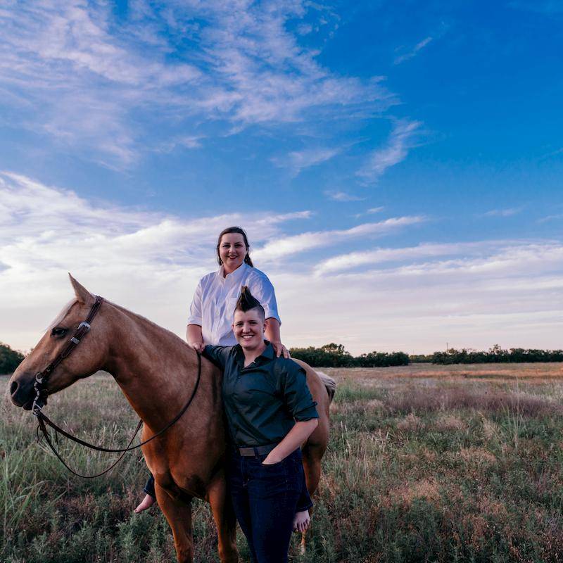 featured couple June proposal story