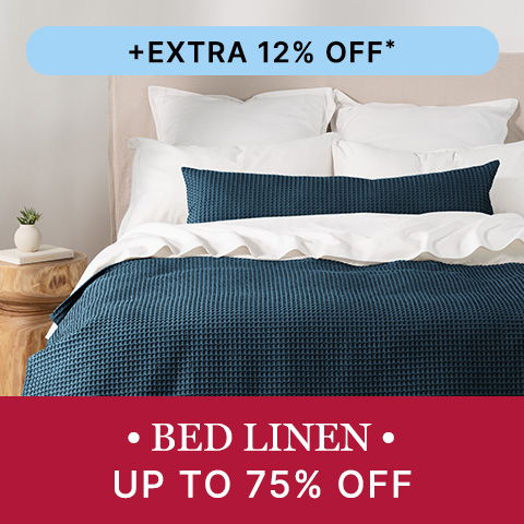 Bed Linen up to 75% off