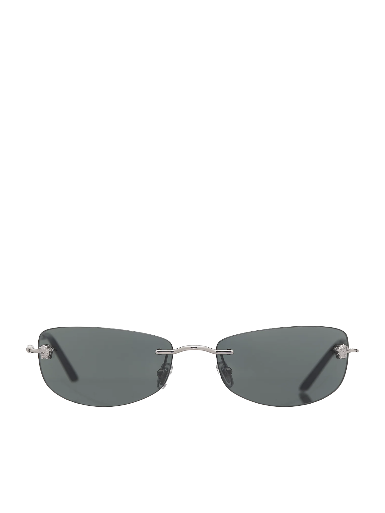 click through to versace rimless sunglasses