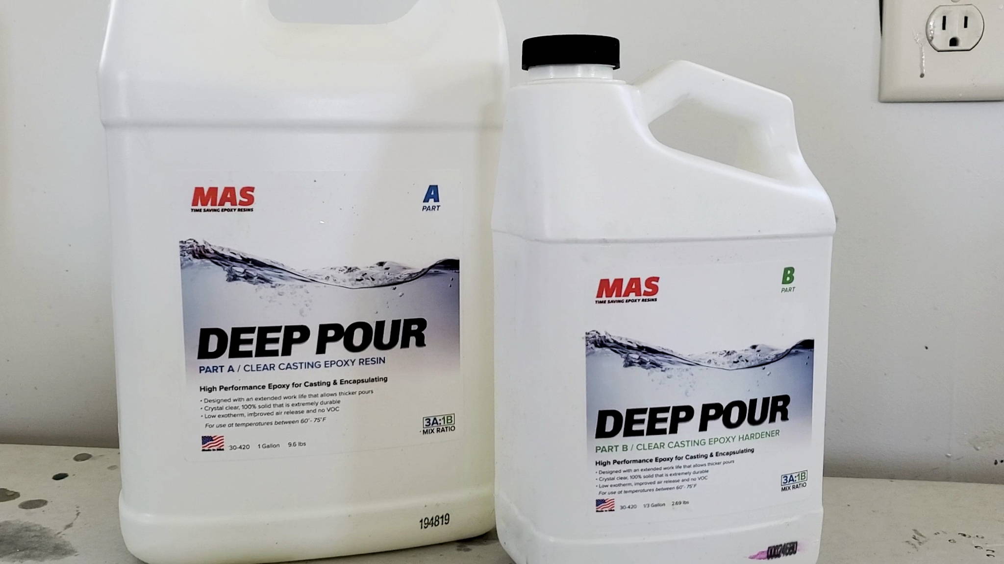 MAS Deep Pour Epoxy 1.3 Gallon