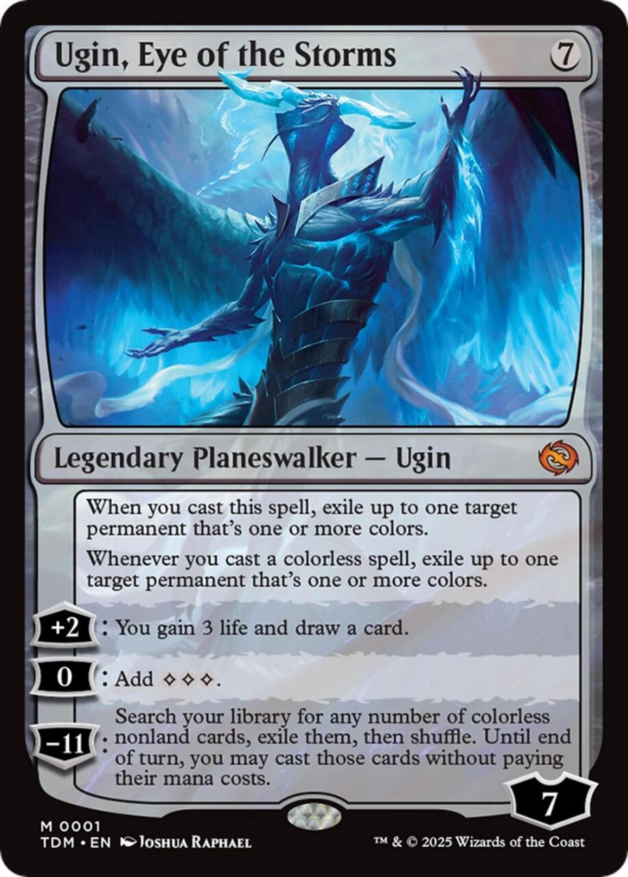 Ugin, Eye of the Storm, one of the best cards of 2025.