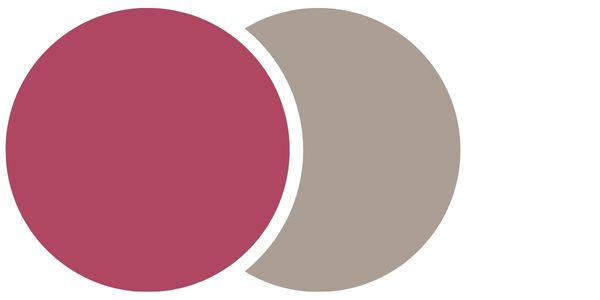 Cinnamon rose and taupe wedding palette