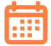 orange illustration of a calendar