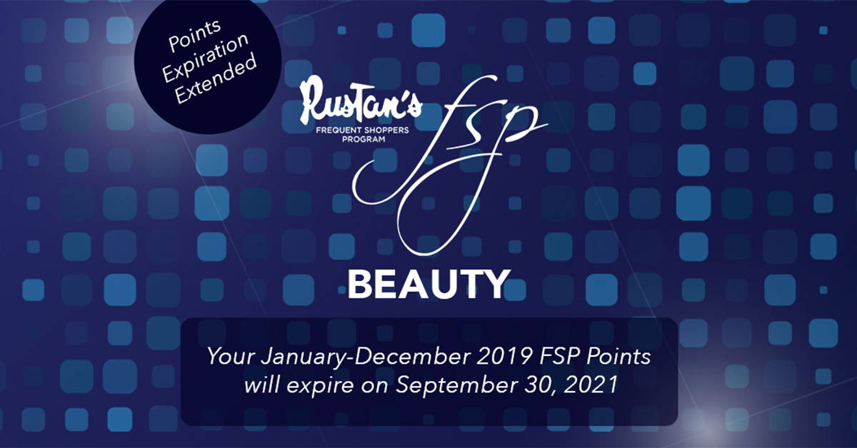 EXTENDED: Your FSP Points Are Waiting - Beauty | Rustan's
