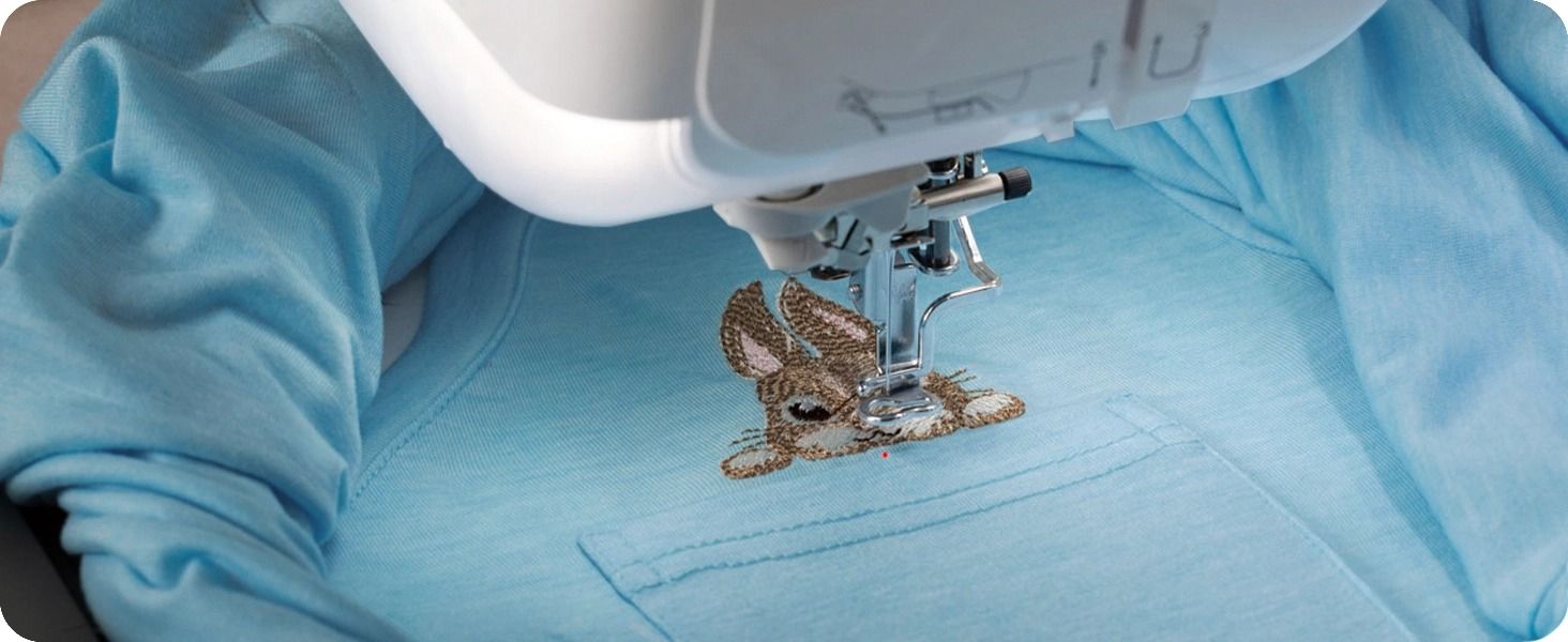 Celeste CX1e Computerized Embroidery-Only Machine 2 Point Positioning