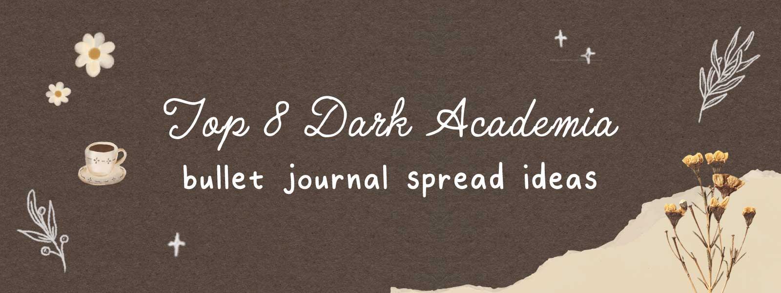 Dark Academia Journal Stickers, Printable Sticker Sheet