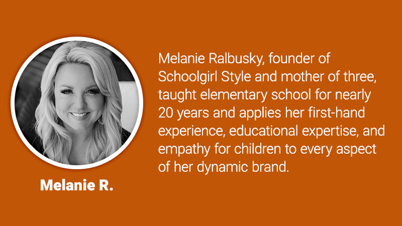 Melanie Ralbusky, founder of Schoolgirl Style.