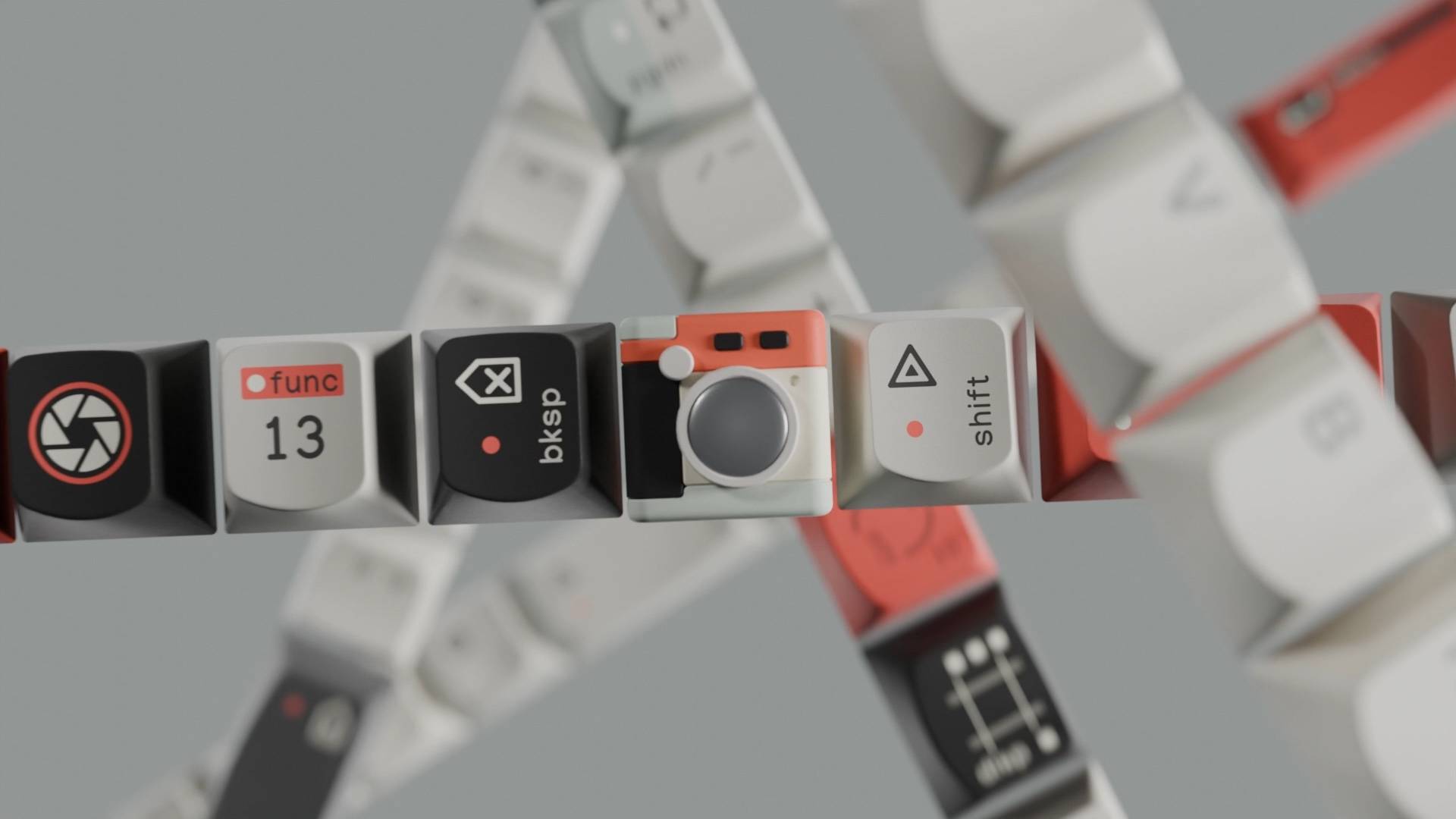 Turn to 90's Smile Dye-sub PBT Keycaps – NuPhy