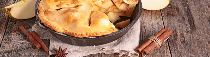 High Quality Organics Express apple pie