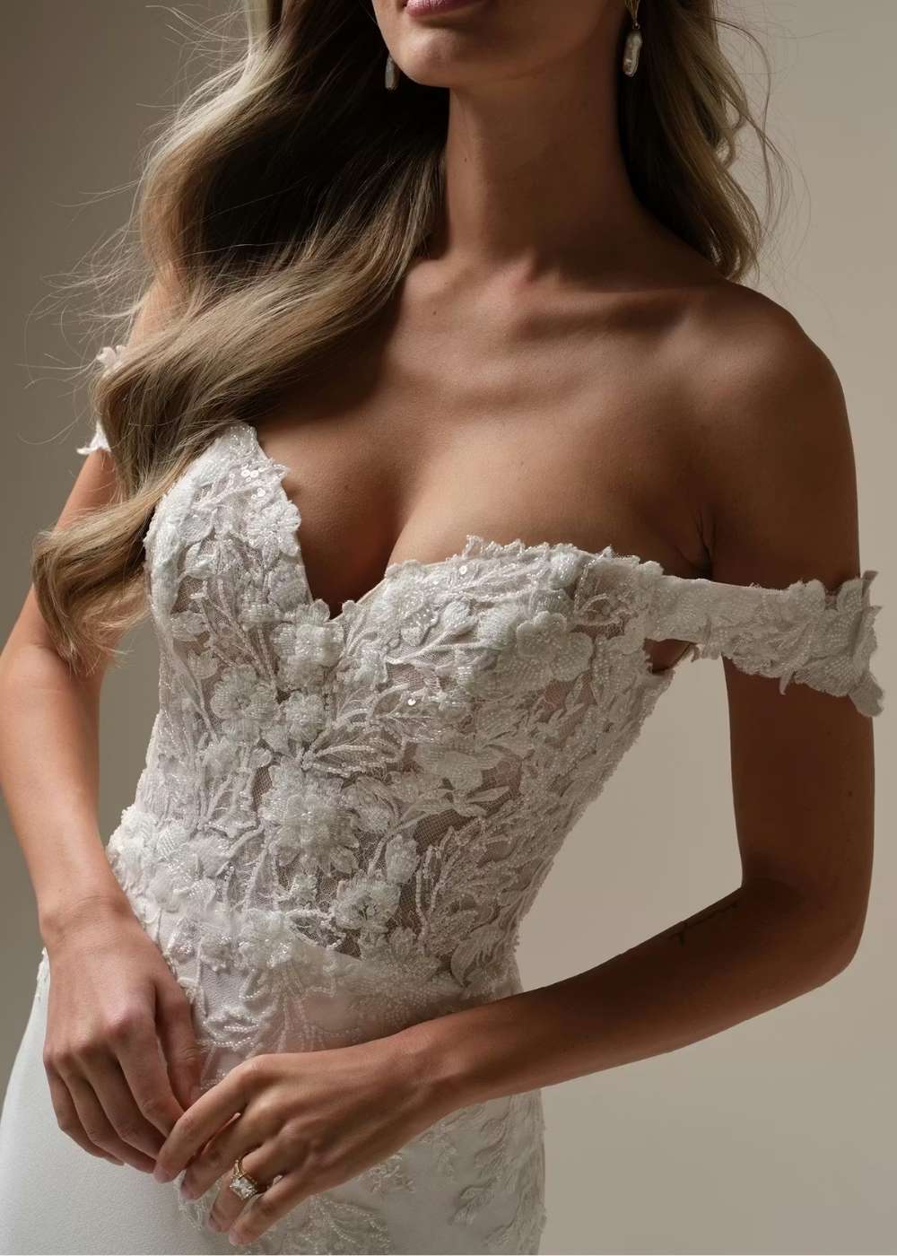 Off the Shoulder Wedding Dresses