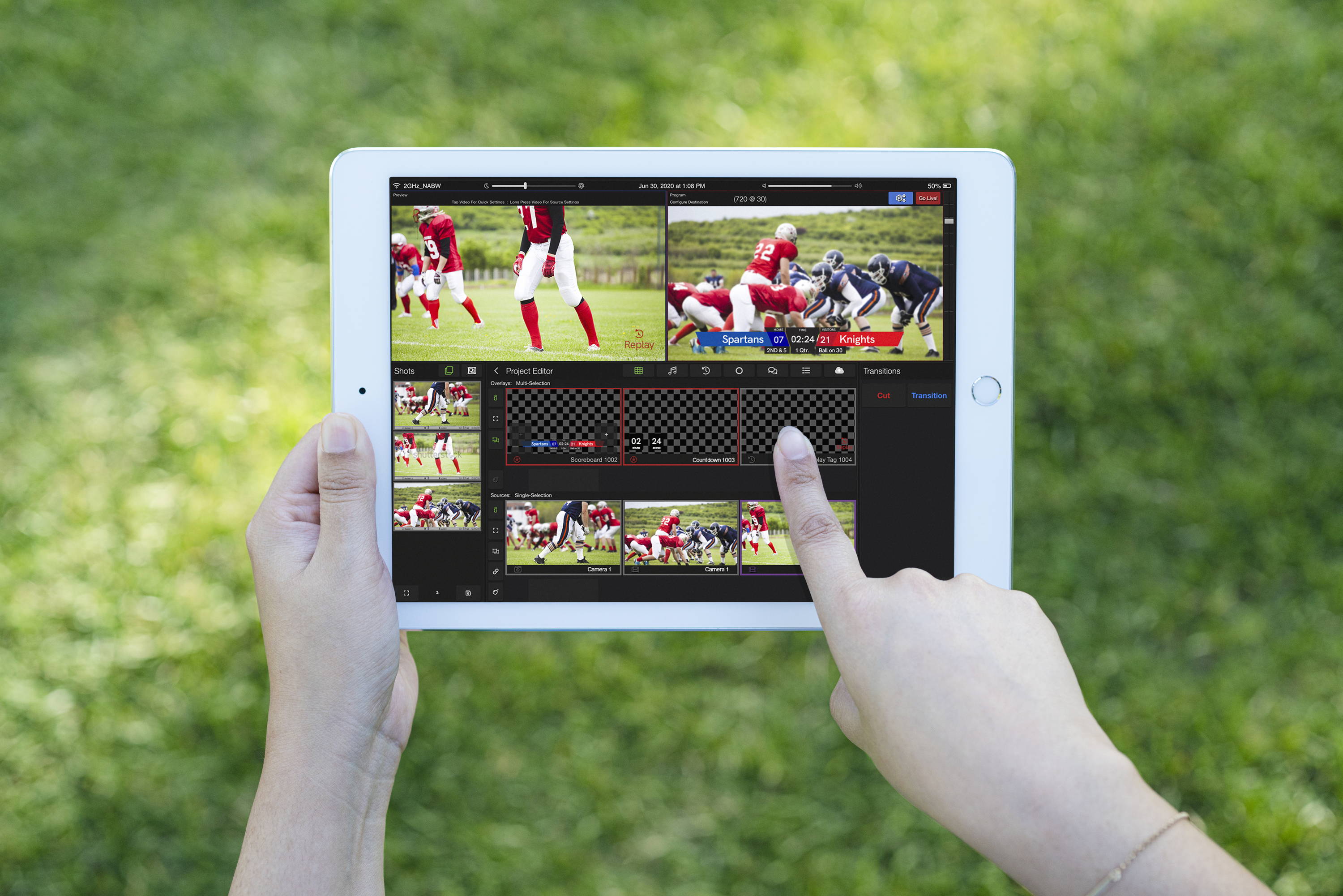 How to Live Stream Youth Sports Games From Your iPad