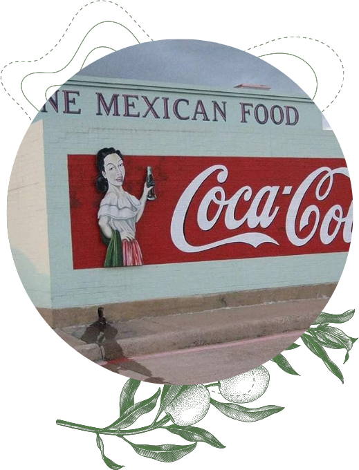 Graffiti of Mexican Coke