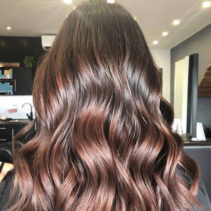 Red & Brown hair color ideas