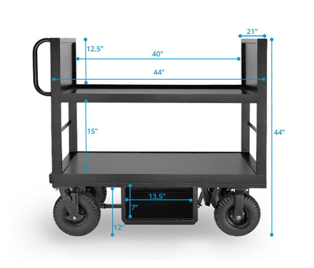 Proaim Vanguard Micro Cable Distro Production Cart