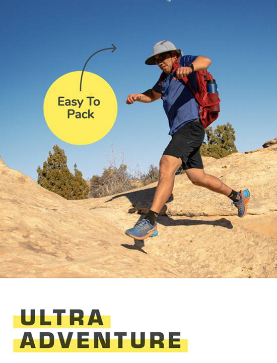 Ultra Adventure running hats
