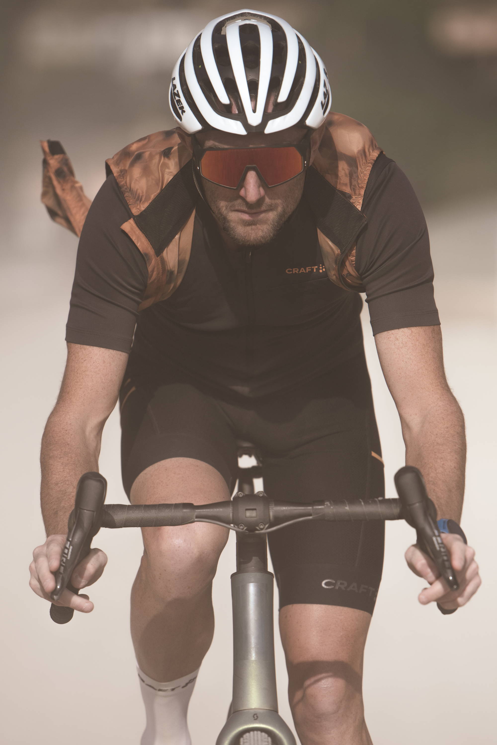 men enjoy gravel riding