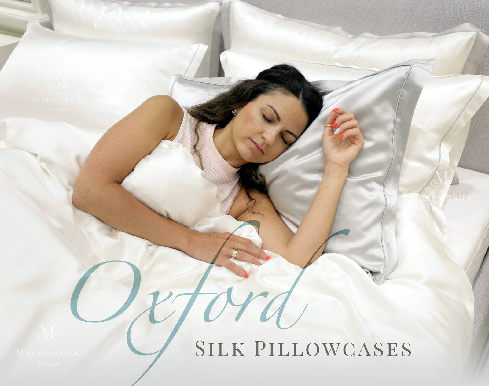 Fundas de almohada de seda Oxford explicadas – Mayfairsilk