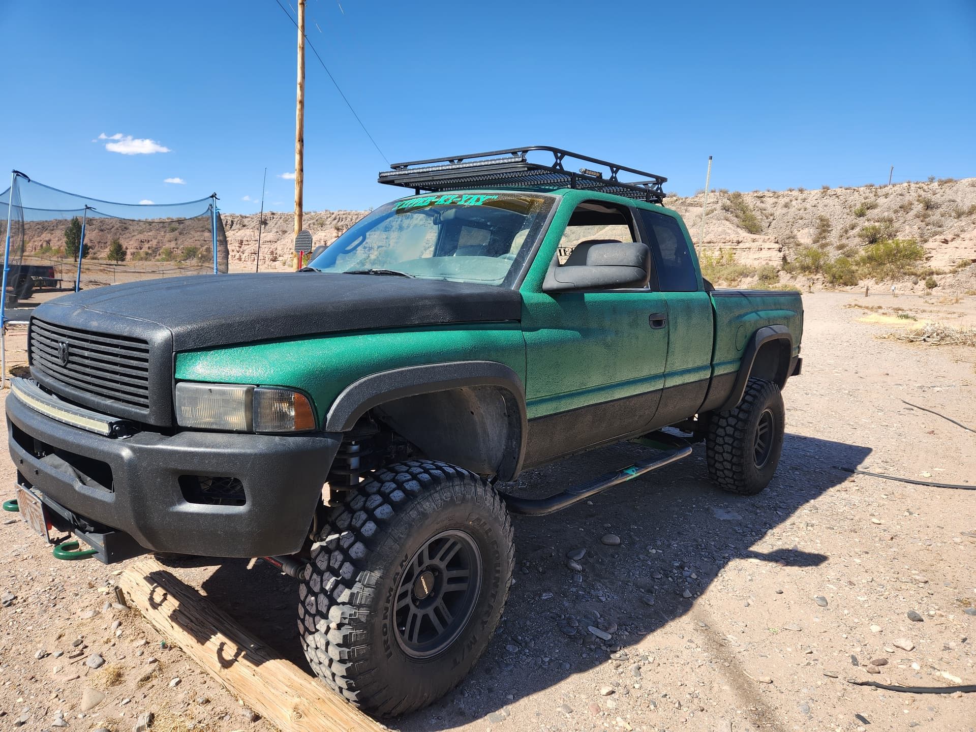 Micheal's 1998 Dodge Ram 1500 Train Horn Install