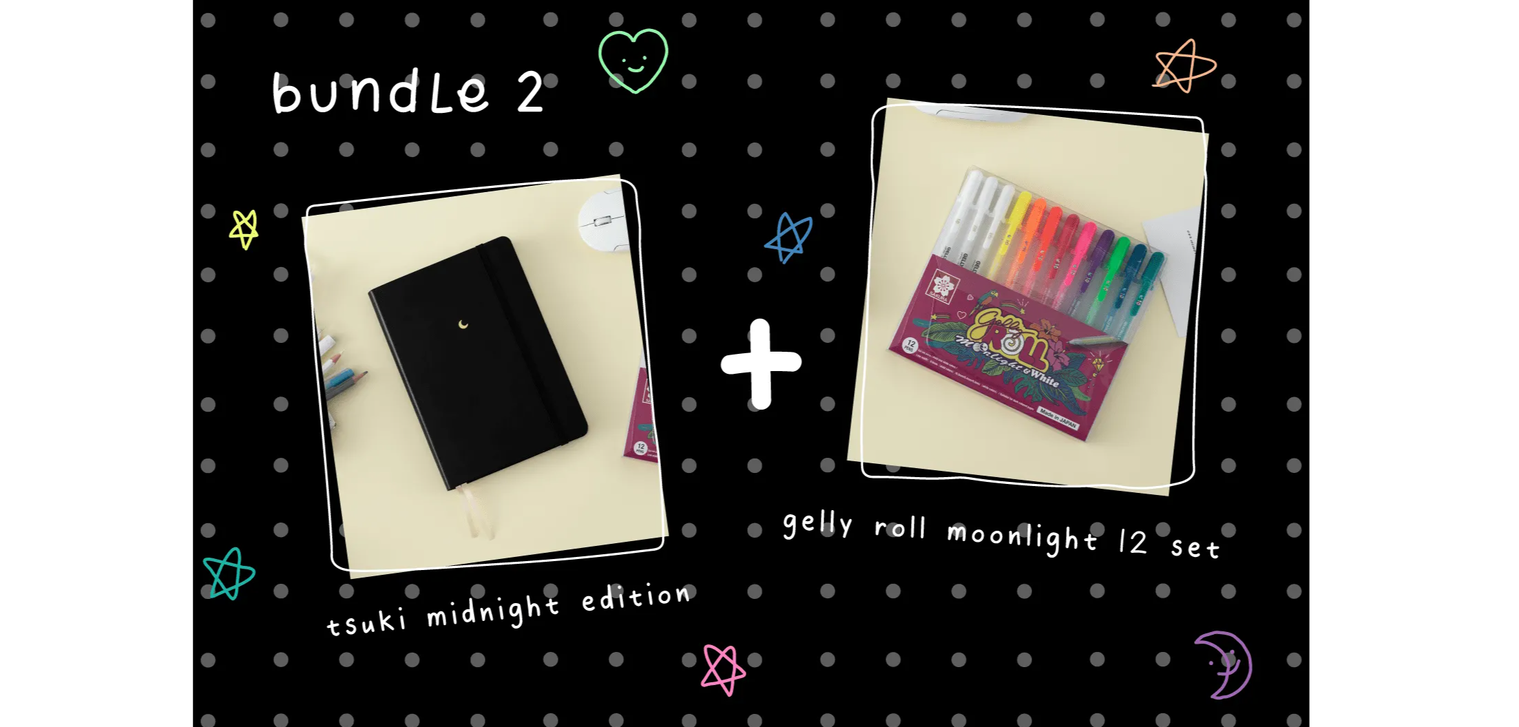 Introducing Our Tsuki 'Midnight Edition' Black Page Bullet Journal –  NotebookTherapy