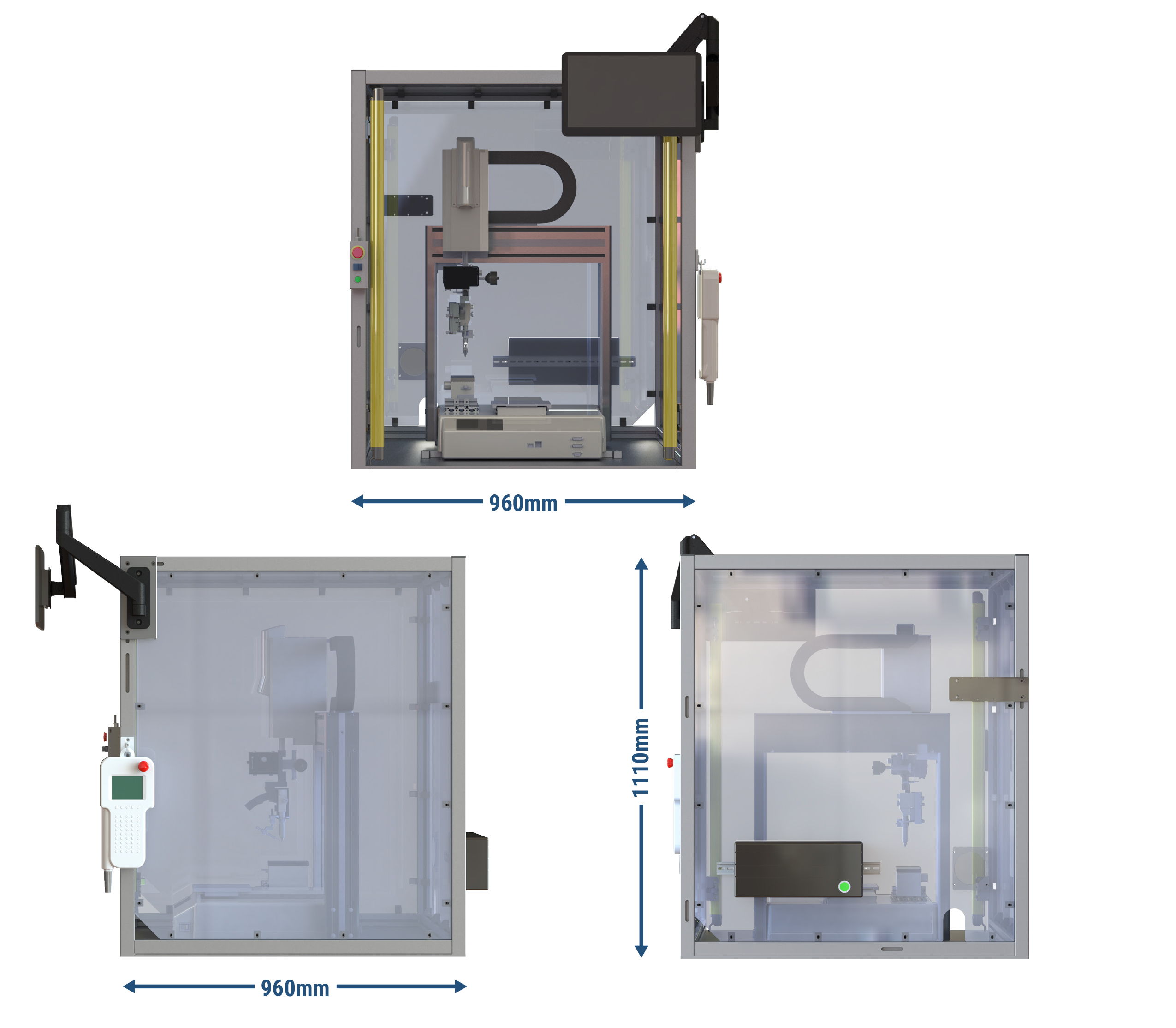 Contact Iron Soldering Desktop Top Enclosure - Japan Unix automated by Fancort Industries