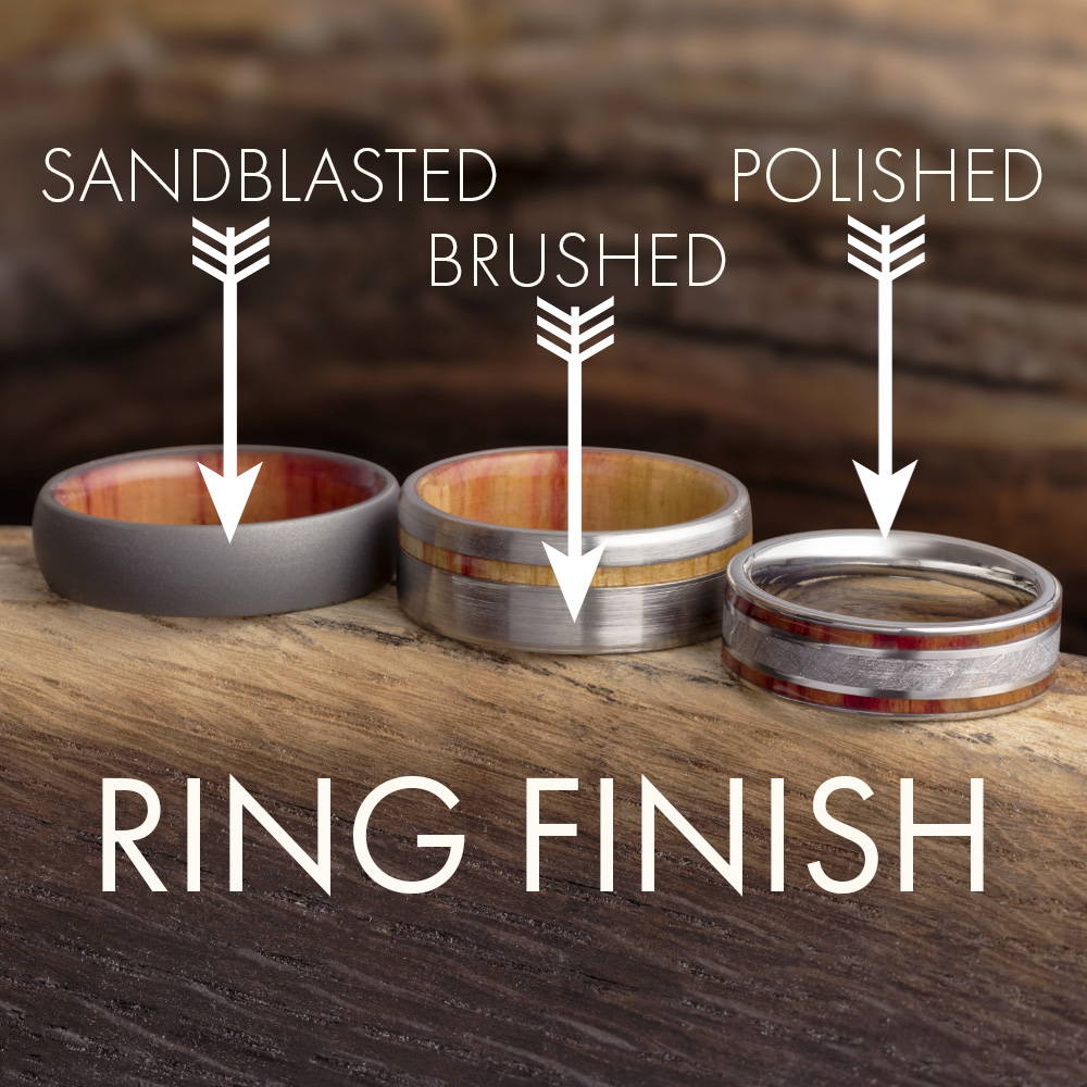Ring finish examples