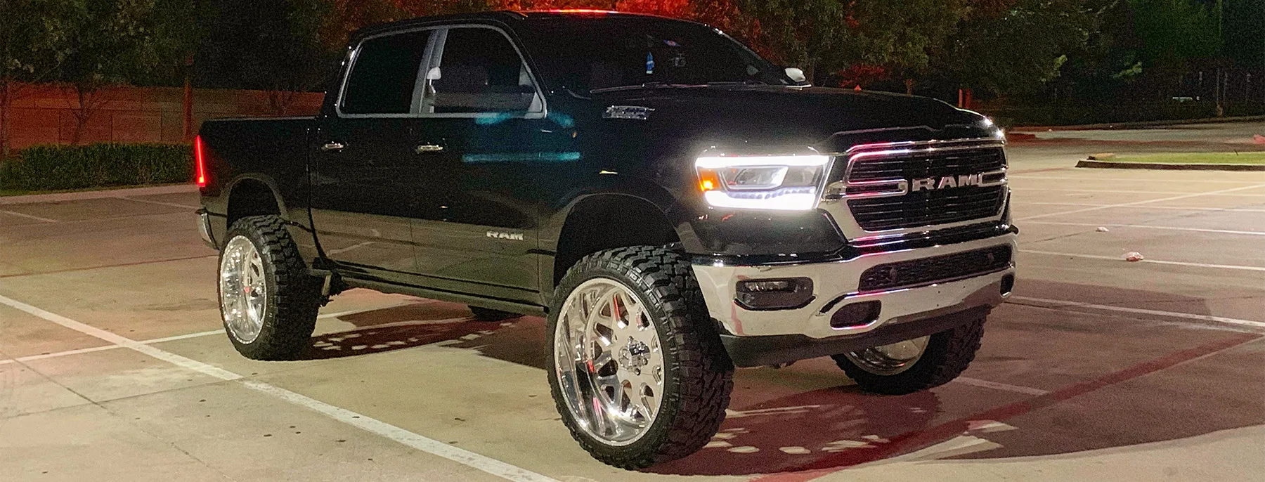 Angel's 2019 Ram 1500 with Conductor's Special 244K Spare Tire Delete kit overview
