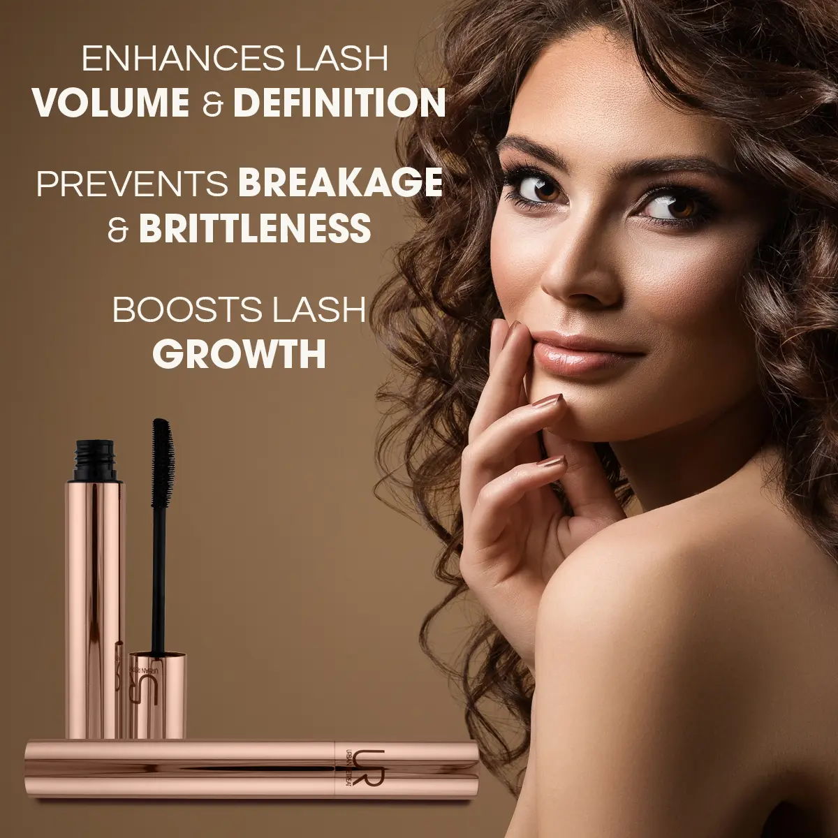 The benefits of Skyscraper Mascara: volume, definition, growth, and prevention of breakage.