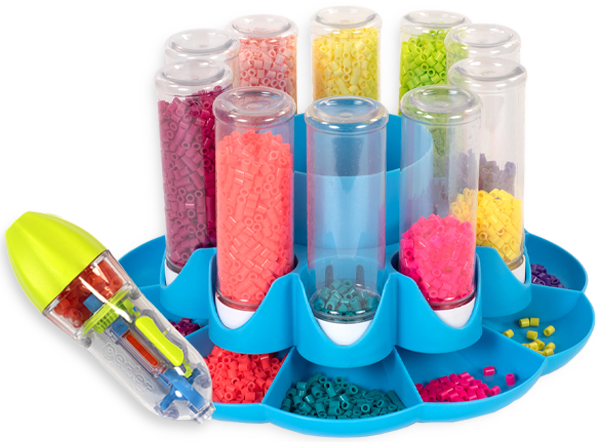 Bead caddy and bead pen