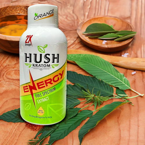 Hush Kratom Extract Energy Shot
