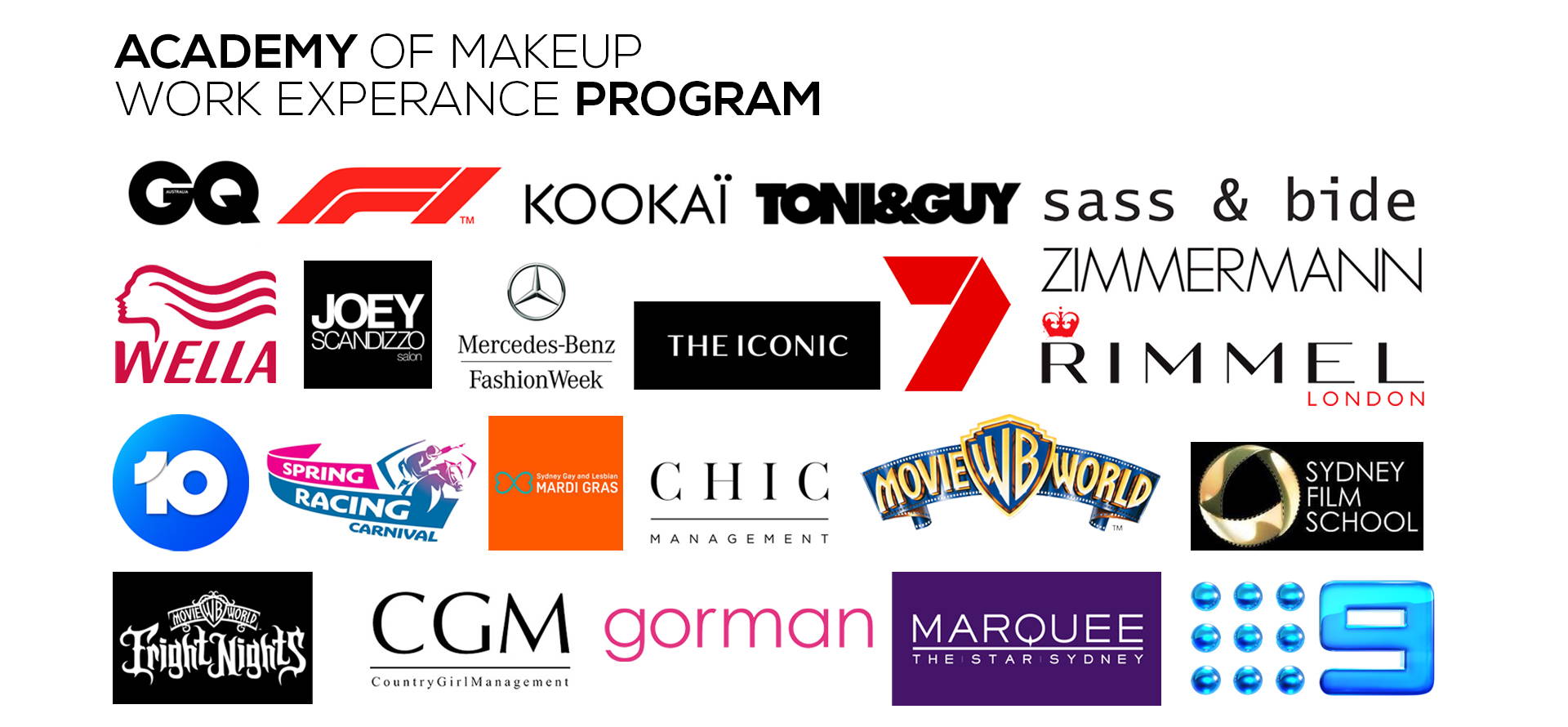 Work Experience Program Academy Of Makeup